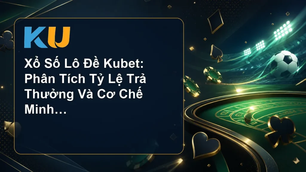 Xổ Số Lô Đề Kubet: Phân Tích Tỷ Lệ Trả Thưởng Và Cơ Chế Minh Bạch - hình đại diện KU 92